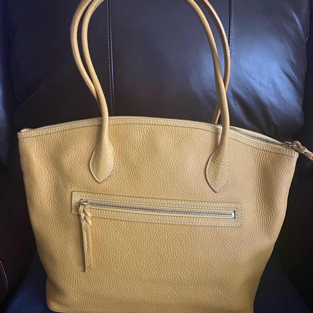 Dooney & Bourke Crescent Shaped Tote - Picture 2 of 5